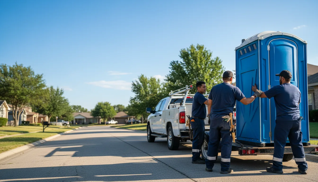 Portable Toilet Rental in Vermilion, IL near me